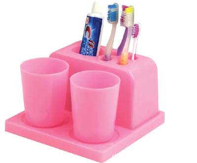 五彩牙具套装，美观精致的口腔护理伴侣